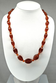 Vintage itä-meren Meripihka helmet 74cm