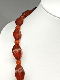 Vintage itä-meren Meripihka helmet 74cm