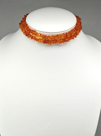 Vintage Itä-meren Meripihka helmet 74cm