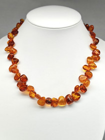 Vintage Itä-meren Meripihka helmet 58cm