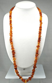 Vintage Itä-meren Meripihka helmet 98 cm