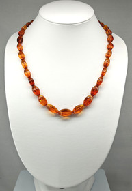 Vintage itä-meren Meripihka helmet 65cm