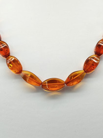 Vintage itä-meren Meripihka helmet 65cm