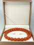 Vintage Baltic amber necklace 65 cm