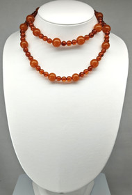 Vintage Itä-meren meripihka kaulakoru 90 cm