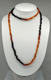 Vintage Itä-meren Meripihka erittäin pitkät helmet 120cm