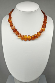 Vintage Itä-meren Meripihka helmet 57cm