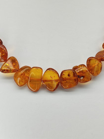 Vintage Itä-meren Meripihka helmet 57cm