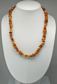 Vintage Itä-meren Meripihka helmet 68 cm