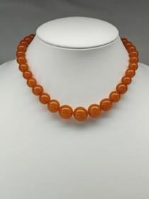 Vintage Itä-meren meripihka kaulakoru 47 cm