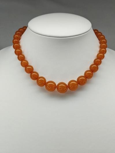 Vintage Baltic amber necklace 47 cm