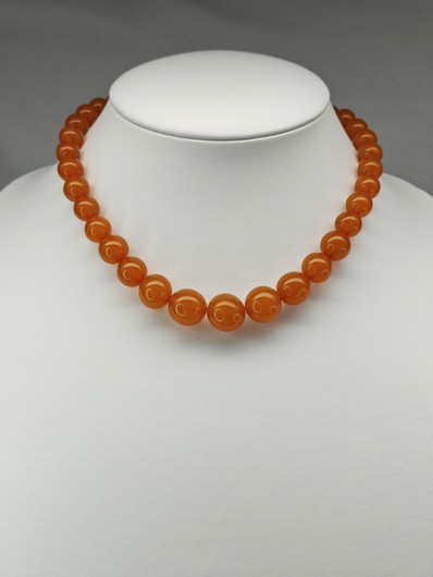 Vintage Baltic amber necklace 47 cm