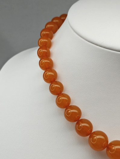 Vintage Baltic amber necklace 47 cm
