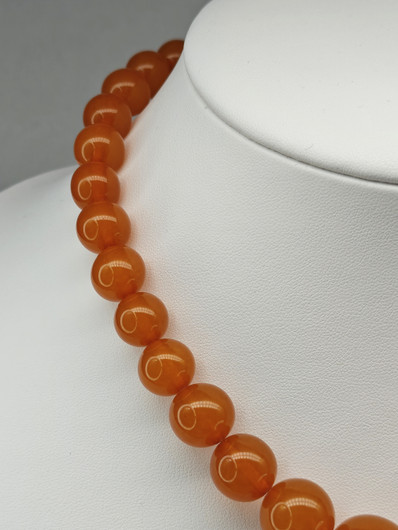Vintage Baltic amber necklace 47 cm