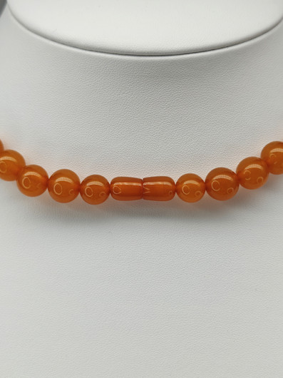 Vintage Baltic amber necklace 47 cm