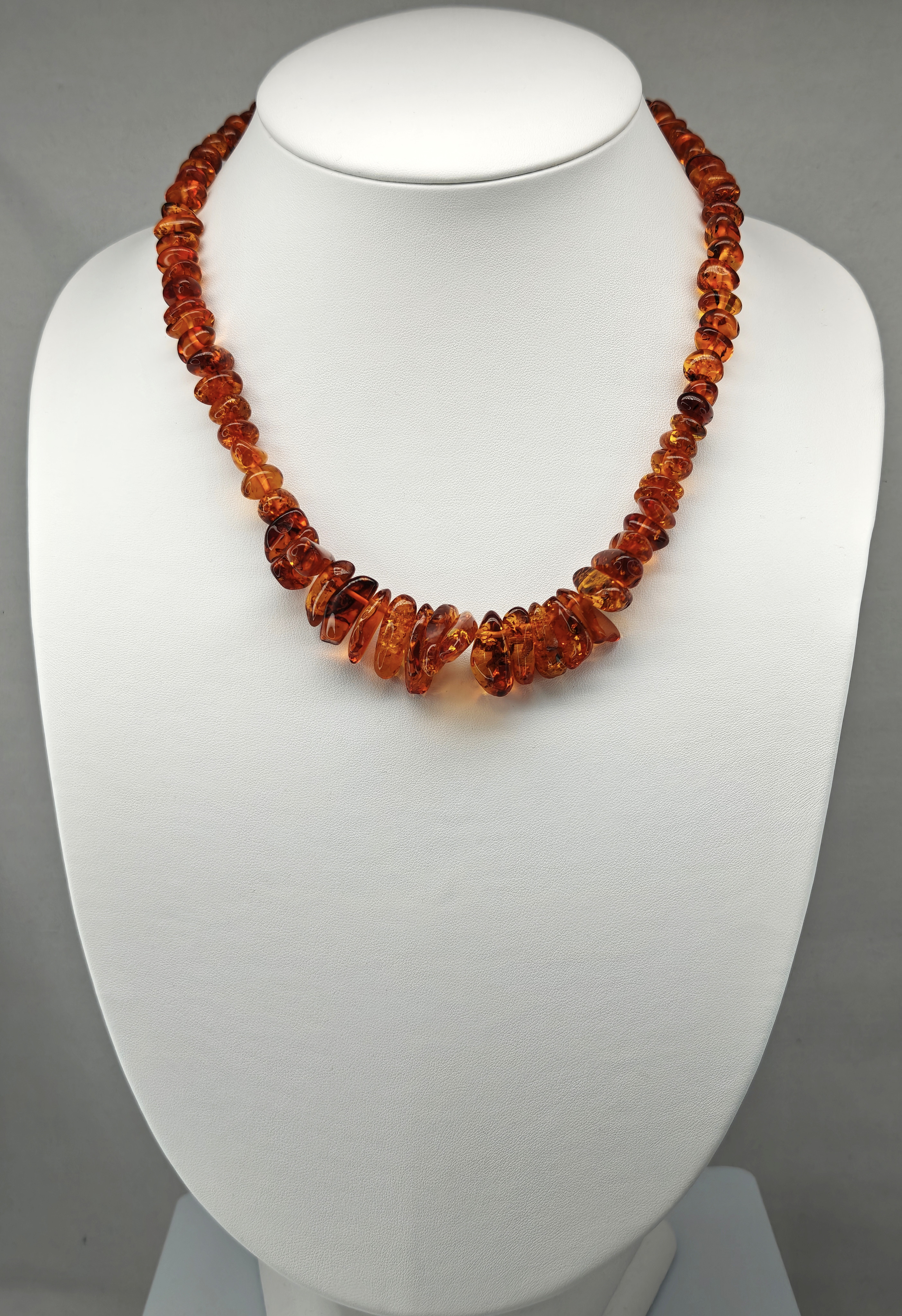 Amber necklace 55 cm – Jalokivitukku.com