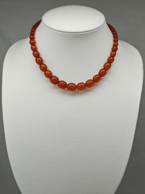 Vintage Itä-meren meripihka kaulakoru 47 cm