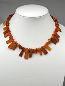 Vintage Itä-meren Meripihka helmet 53cm