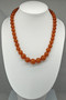 Vintage Itä-meren meripihka kaulakoru 64 cm