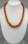 Vintage Itä-meren meripihka kaulakoru 64 cm