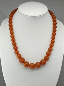 Vintage Itä-meren meripihka kaulakoru 64 cm