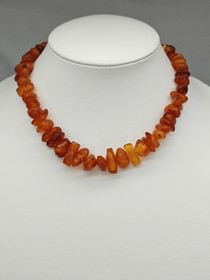 Vintage Itä-meren Meripihka helmet 48cm