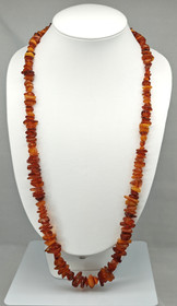 Vintage Itä-meren Meripihka pitkät helmet 96 cm