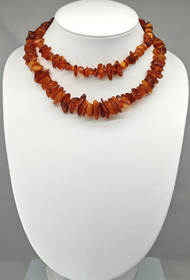 Vintage Itä-meren Meripihka pitkät helmet 96 cm