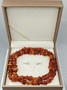 Vintage Baltic Amber long necklace 96 cm