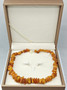 Vintage Baltic Amber necklace 52 cm