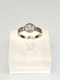Vintage diamond white gold ring  