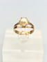 Vintage Pearl gold ring 