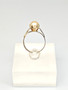 Vintage Pearl gold ring 