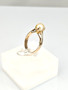 Vintage Pearl gold ring 