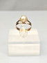 Vintage Pearl gold ring 
