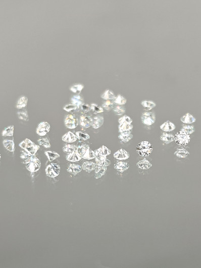 Moissaniitti pyöreä 2mm