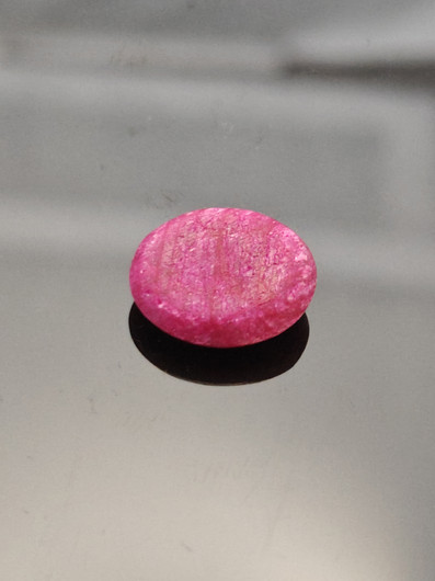 Luonnon safiiri 12,25ct väri käsitelty