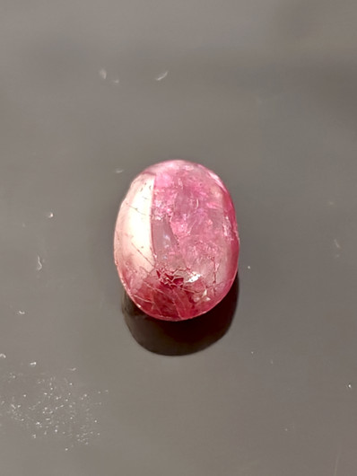 Luonnon safiiri 8,1ct väri käsitelty