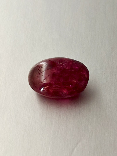 Luonnon safiiri 8,1ct väri käsitelty