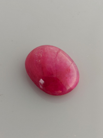 Luonnon safiiri 8,1ct väri käsitelty