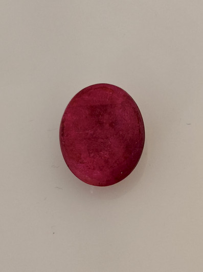 Natural Sapphire 11,1ct color enhanced