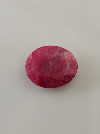 Luonnon safiiri 8,2ct väri käsitelty