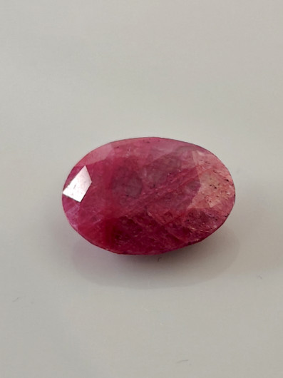 Luonnon safiiri 8,2ct väri käsitelty