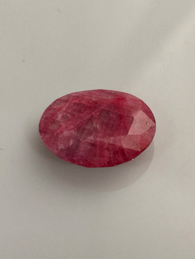 Luonnon safiiri 8,2ct väri käsitelty