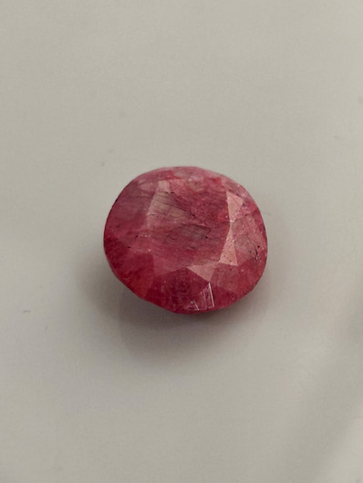 Luonnon safiiri 8,2ct väri käsitelty
