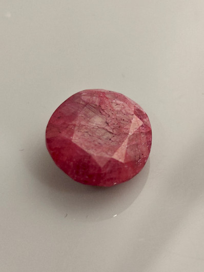 Luonnon safiiri 8,2ct väri käsitelty