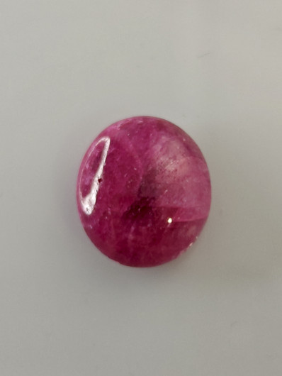 Luonnon safiiri 22,2ct väri käsitelty
