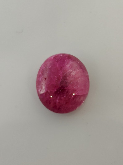 Luonnon safiiri 22,2ct väri käsitelty