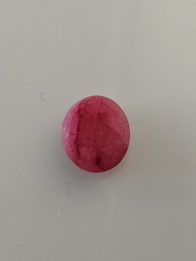 Luonnon safiiri 3,5ct väri käsitelty