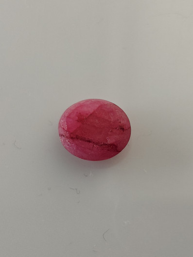 Luonnon safiiri 3,5ct väri käsitelty